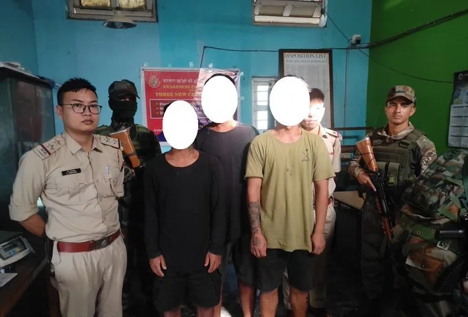 7 Militants Arrested in Major Anti-Insurgency Crackdown Across Manipur 1 Manipur militants 1
