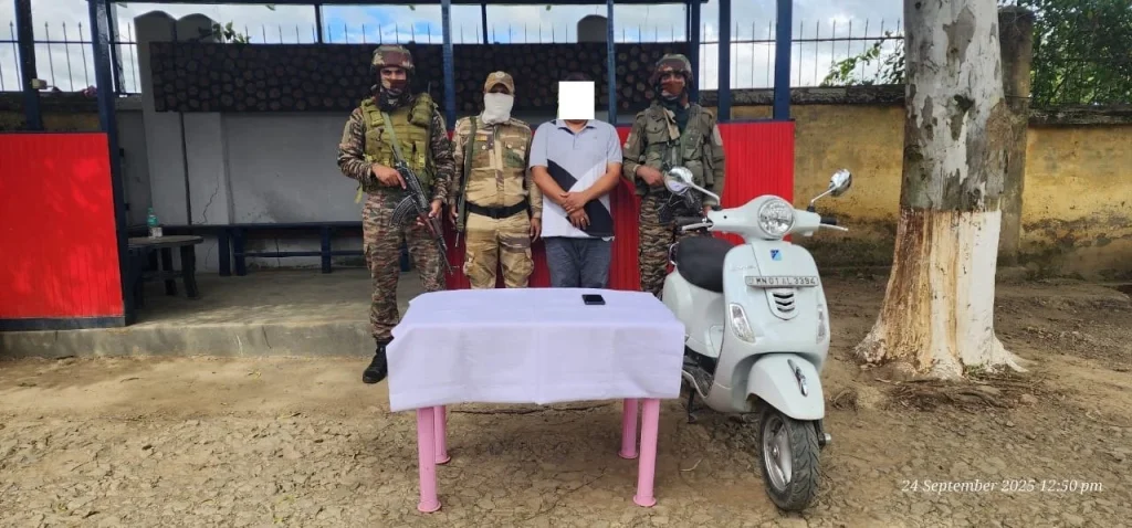 Three Arrested in Manipur for Militant Links; Weapons and Explosives Recovered 1 IMG 20250925 WA0024