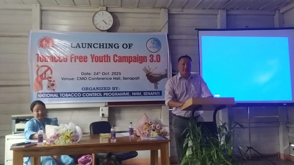 Tobacco-Free Youth Campaign 3.0 Launched in Senapati 1 WhatsApp Image 2025 10 24 at 8.51.01 PM