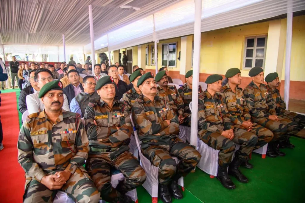 Manipur CM N Biren Singh Inaugurates Infrastructure for Relocation of Assam Rifles Camp from Langthabal Palace 2 WhatsApp Image 2024 11 30 at 3.33.40 PM