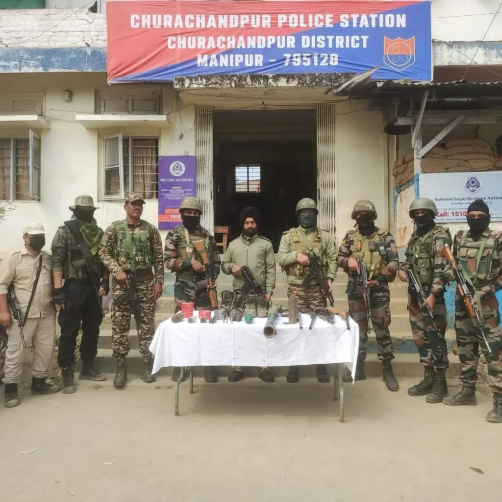 Large Cache of Arms and Ammunition Surrendered in Imphal East and Thoubal Districts 3 WhatsApp Image 2025 02 24 at 12.11.56 bad8935b