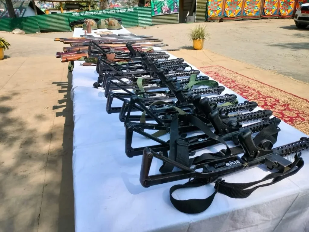 87 Weapons and Ammunition Surrendered in Manipur 1 WhatsApp Image 2025 02 26 at 16.37.34 5ebbaad9