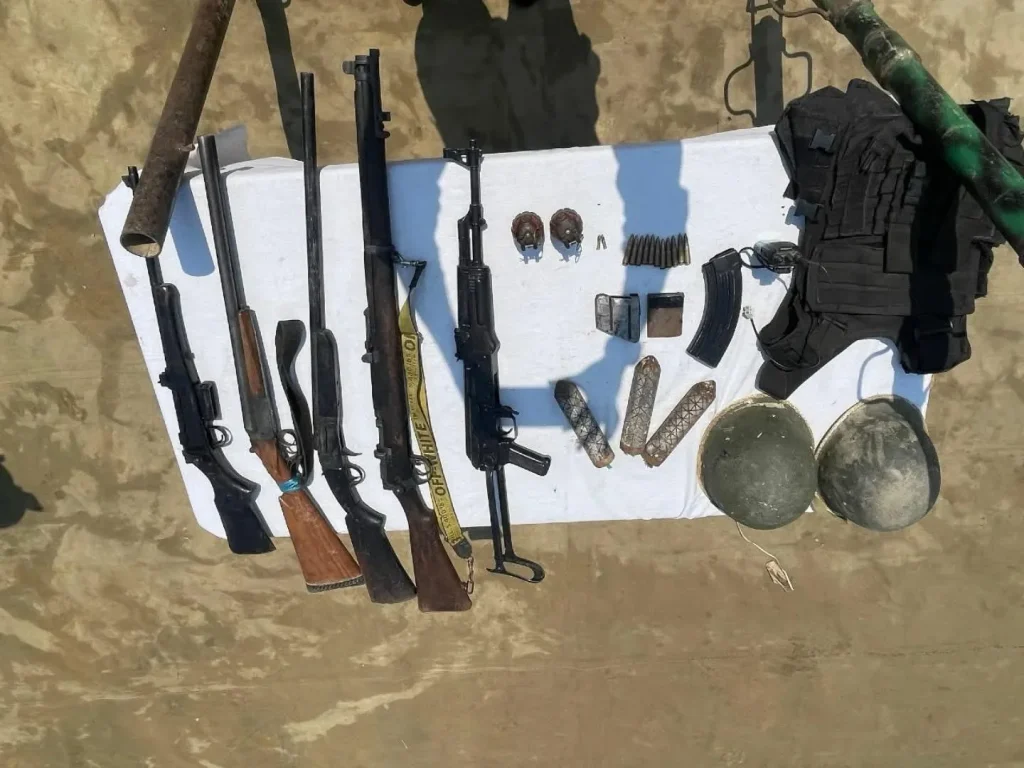 Manipur: Security Forces Recover Large Cache of Arms and Explosives in Multiple Operations 2 WhatsApp Image 2025 03 25 at 11.56.33 841dece6