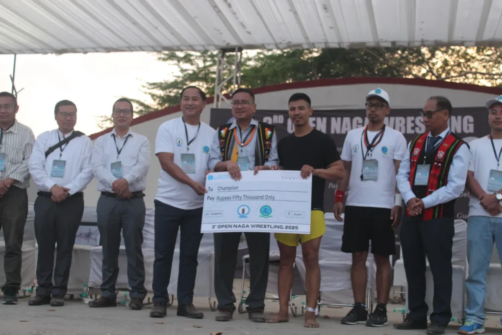 3rd Naga Open Wrestling Tournament Showcases Indigenous Sport in Delhi 1 WhatsApp Image 2025 03 31 at 21.53.26 21c41db7