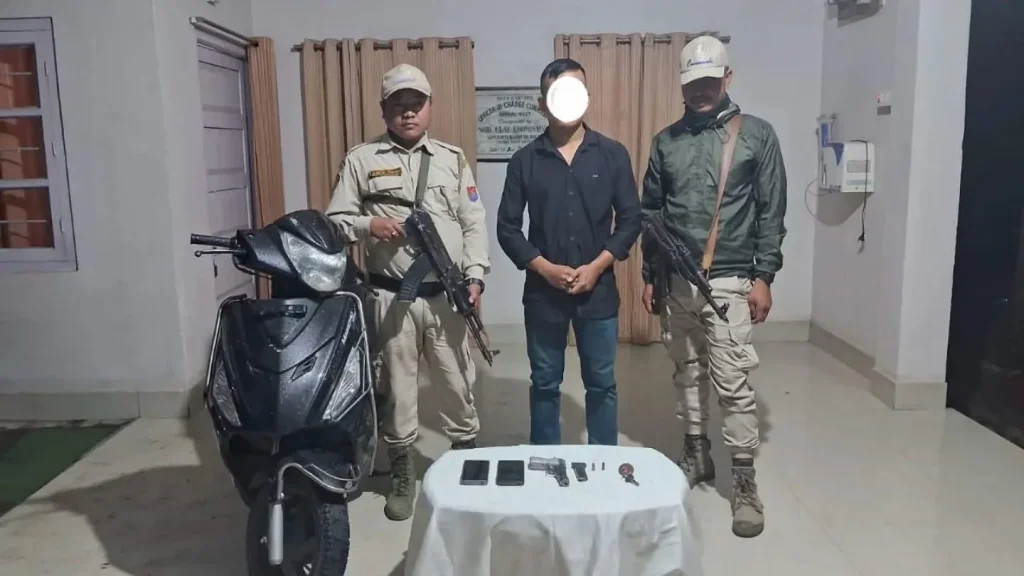 PLA & Prepak Cadres Arrested in Separate Operations in Manipur 2 WhatsApp Image 2025 04 29 at 11.48.21 AM