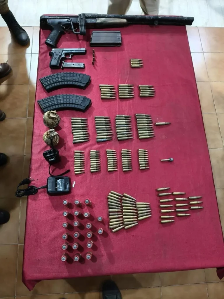 Security Forces Seize Weapons in Imphal West; Bunkers Dismantled in Ukhrul 1 WhatsApp Image 2026 02 18 at 12.43.55 PM