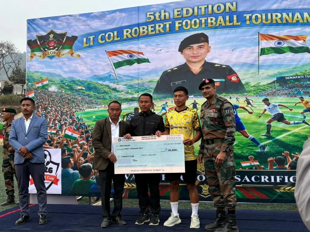 5th Edition of (Late) Lt Col Robert TA Memorial Open Football Tournament 2026 Concludes with a Thrilling Finale; Hills Academy FC Retain Title 1 WhatsApp Image 2026 02 24 at 10.09.05 PM