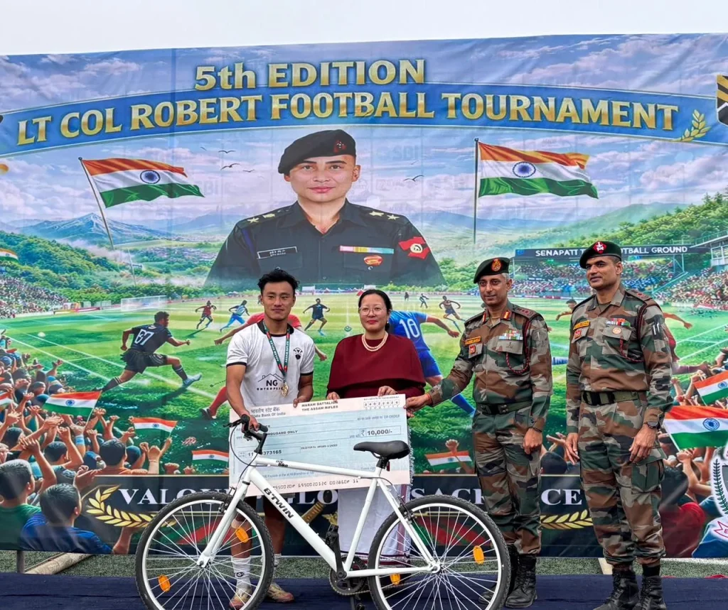 5th Edition of (Late) Lt Col Robert TA Memorial Open Football Tournament 2026 Concludes with a Thrilling Finale; Hills Academy FC Retain Title 4 WhatsApp Image 2026 02 24 at 10.09.07 PM